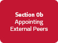 Section 0b: Appointing External Peers