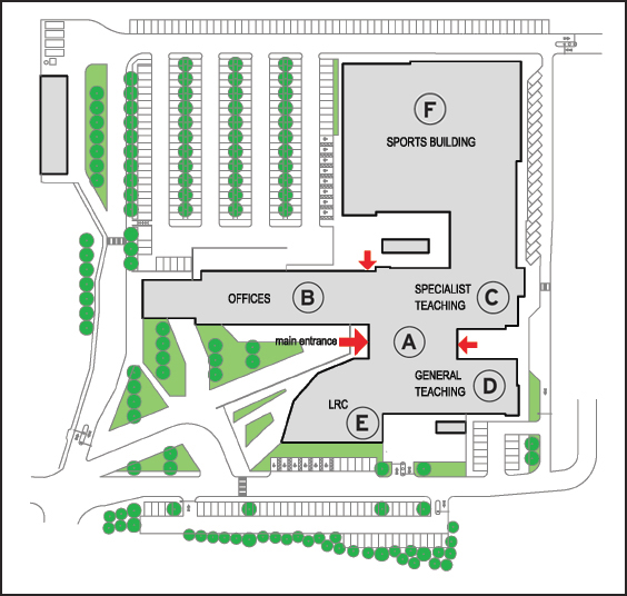 Sighthill campus layout