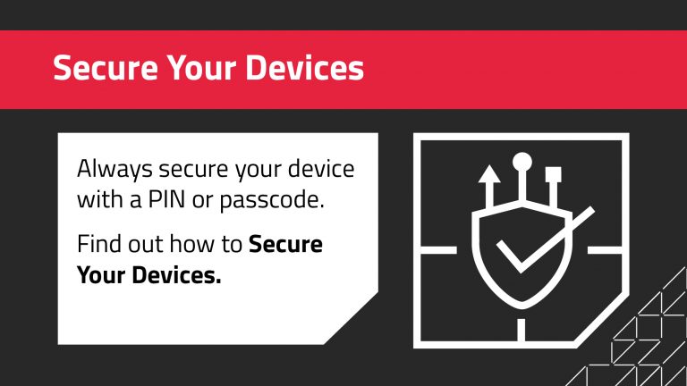 Secure your devices image