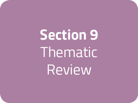 Section 9: Thematic Quality Audit